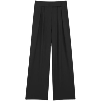 HIGH WAIST TAILORED WIDE LEG PANTS