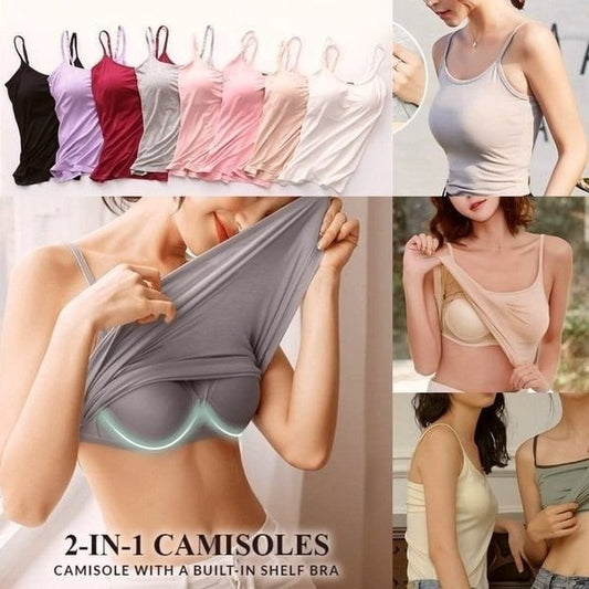 🔥BUY 2 GET 10% OFF💝Tank With Built-In Bra