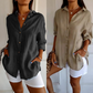 🔥BUY 2 GET 10% OFF🌷Classic Pleated Textured Lapel Shirt