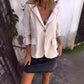 🔥BUY 2 GET 10% OFF💝Women's Summer Cotton Linen Lightweight Blazer