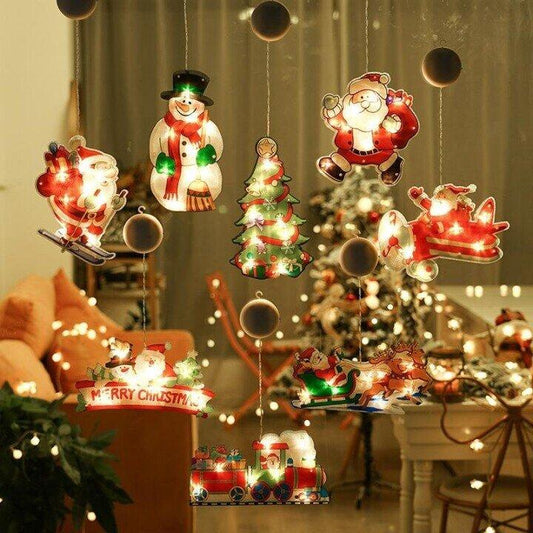 🎅Early Christmas Sale 🎄Window suction cup lights🌟💕Buy 1 Get 1 Free💕