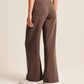 HIGH WAIST TAILORED WIDE LEG PANTS